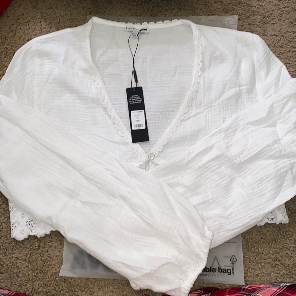 Long sleeve blouse